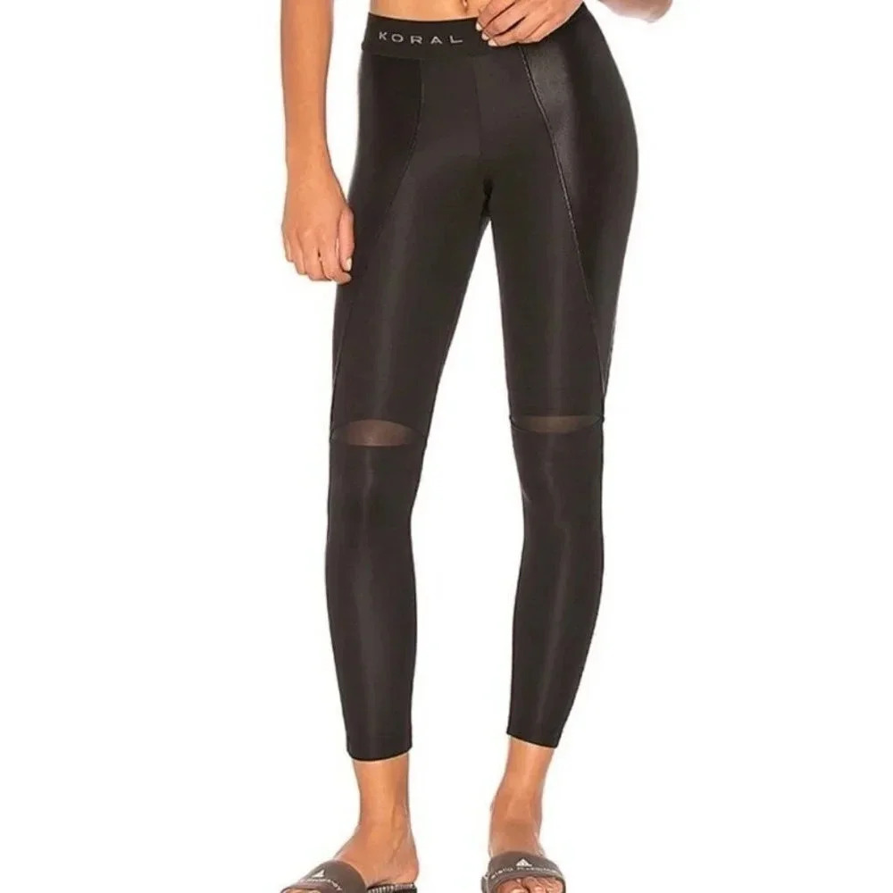 Koral Slit Leggings Women’s Large Revolve